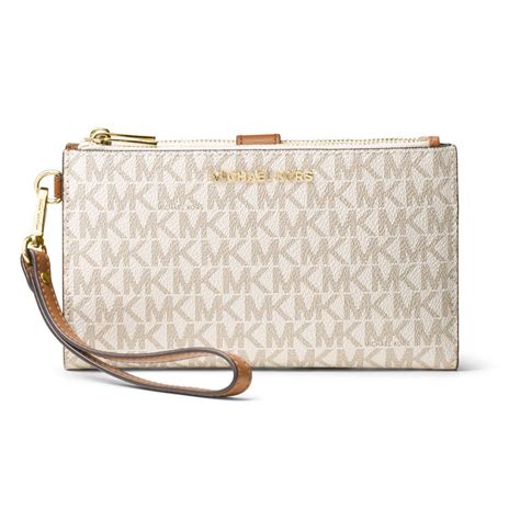 michael kors large pouch wristlet|Michael Kors wristlet outlet.